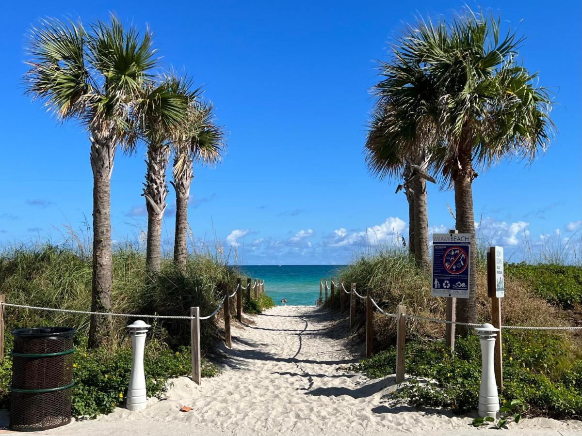 Beautiful Studio In A Seafront Condo Miami Beach Exteriör bild