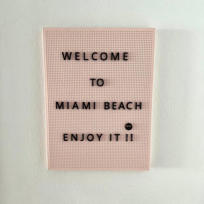 Beautiful Studio In A Seafront Condo Miami Beach Exteriör bild